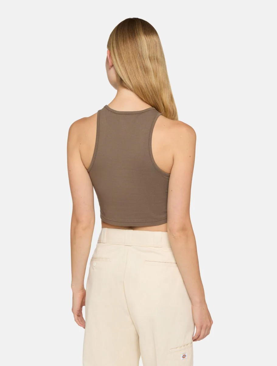 Dickies Canotta corta da donna Powers marroncino - Image 4
