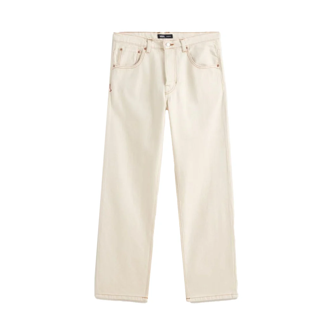 Vans Jeans largo da uomo Premium Check-5 panna