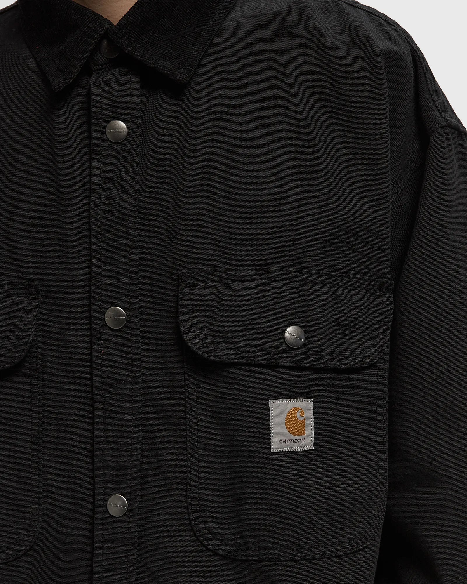 Carhartt Wip Giacca da uomo Prescott nera - Image 2