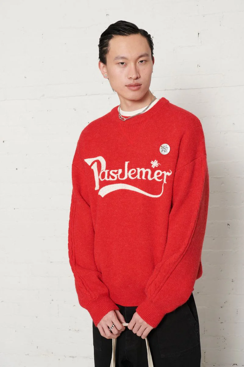 Pas De Mer Maglione da uomo Pub rosso - Image 2