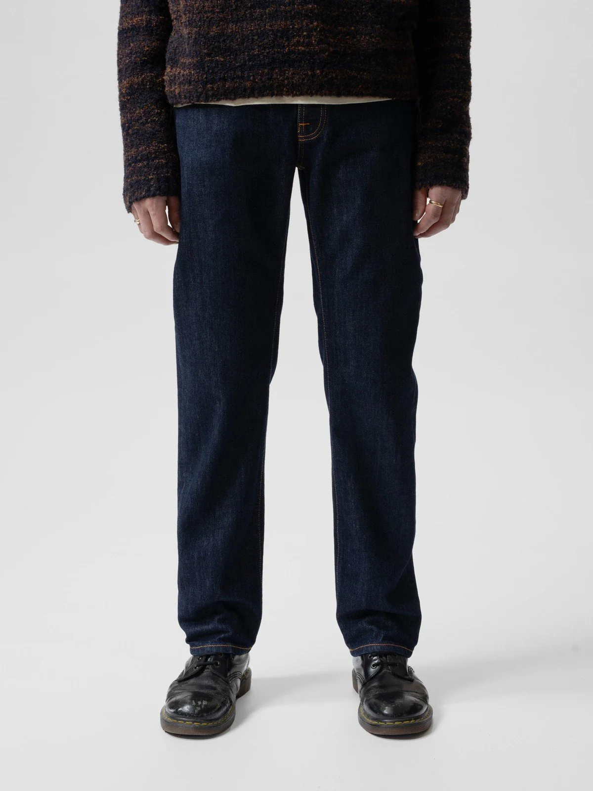 Nudie Jeans da uomo Rad Rufus Blue One Wash - Image 6