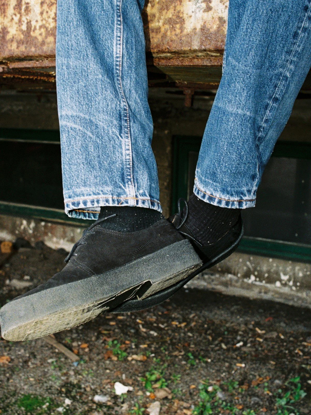 Nudie Jeans da uomo Rad Rufus Raw Tracks - Image 3