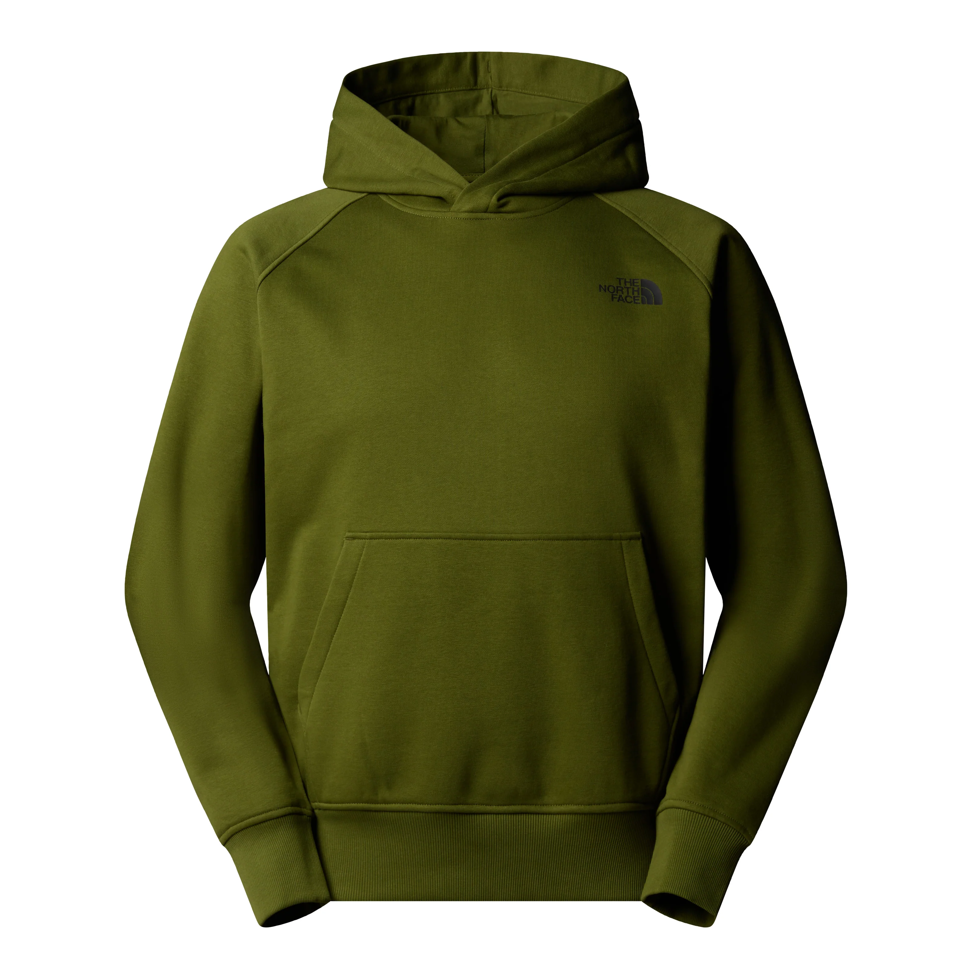 The North Face Felpa da uomo con cappuccio Raglan Box verde