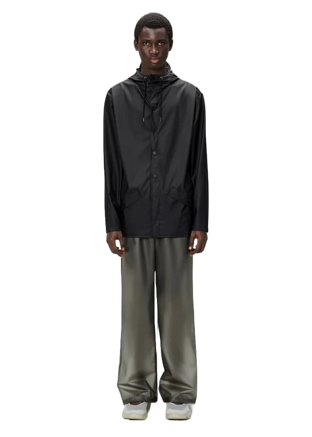Rains Giacca leggera antipioggia unisex W3 12010 Nera - Image 2