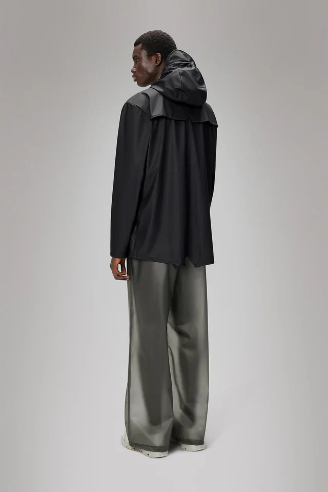 Rains Giacca leggera antipioggia unisex W3 12010 Nera - Image 3