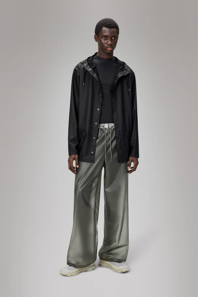 Rains Giacca leggera antipioggia unisex W3 12010 Nera - Image 4