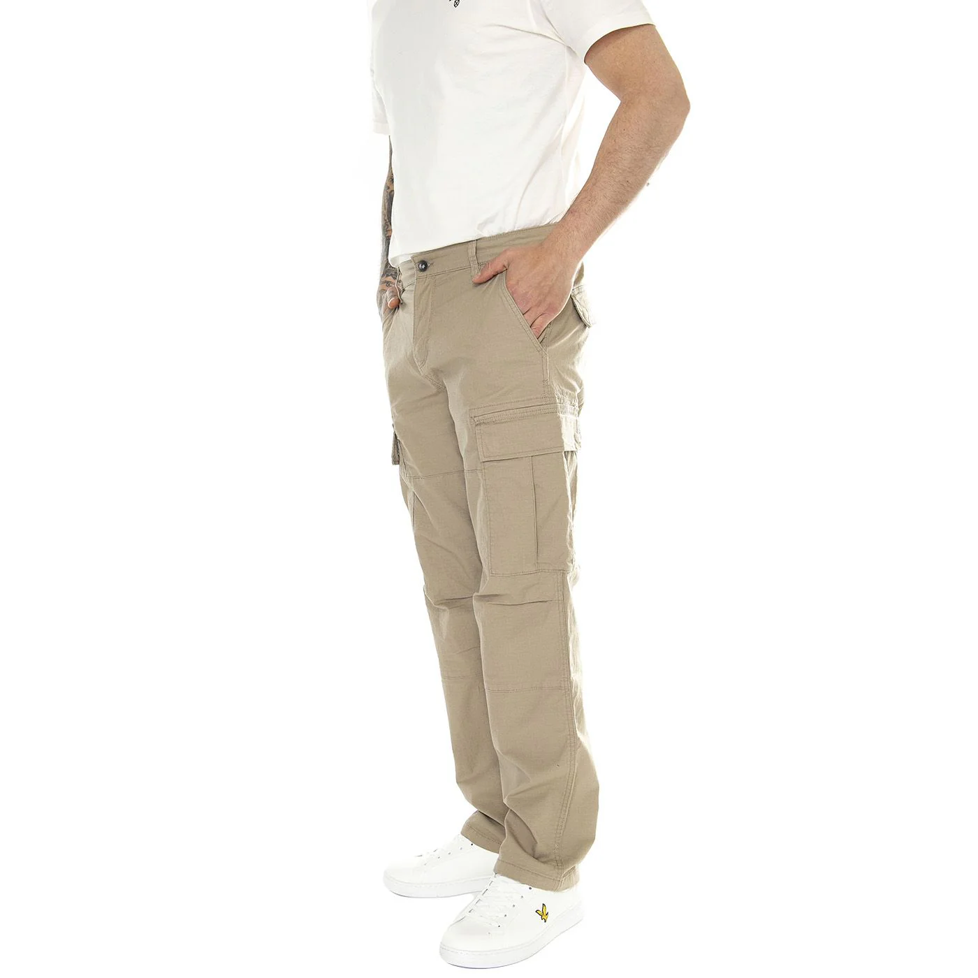 Only & Sons Pantalone da uomo con tasconi Ray beige - Image 3
