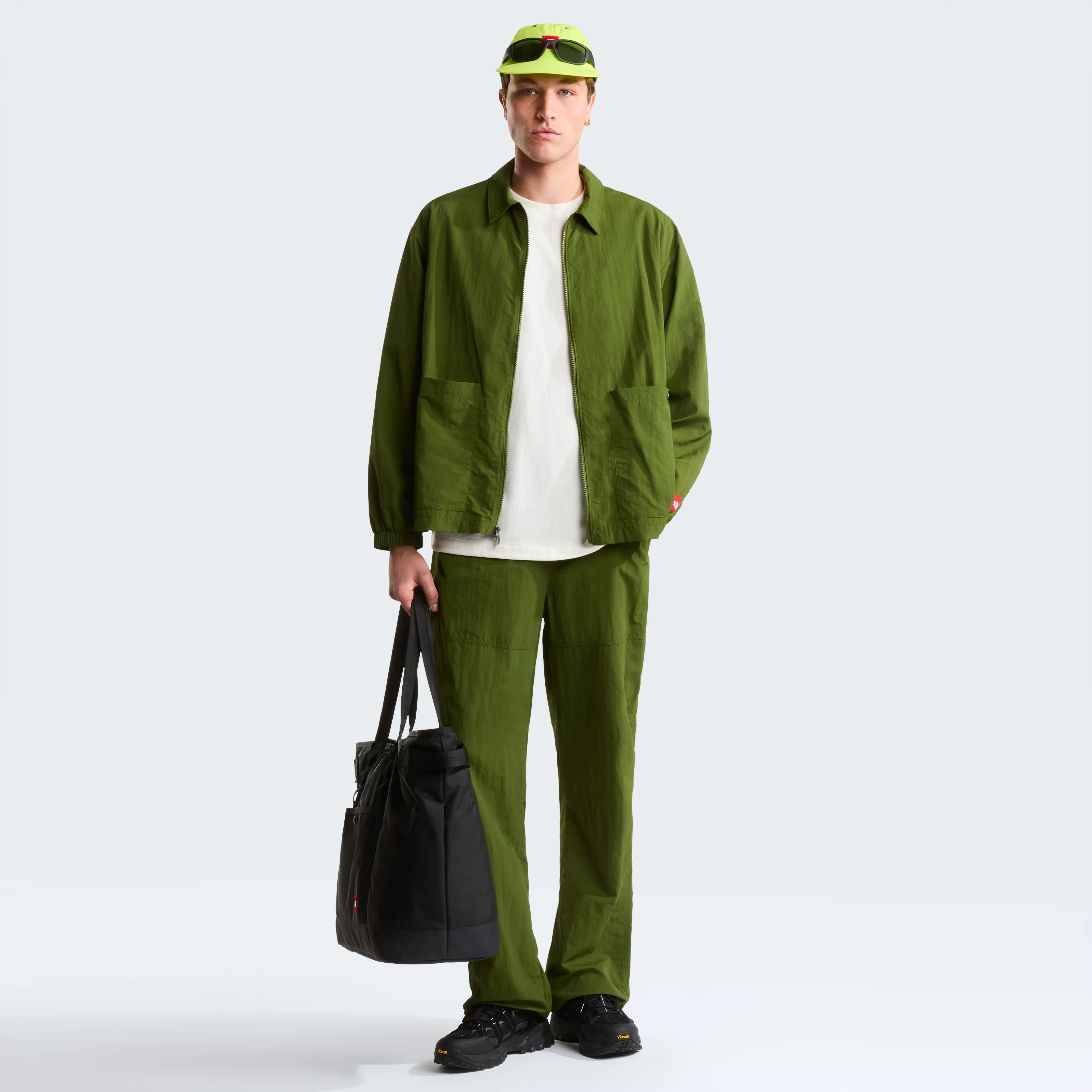 The North Face Pantalone Tenico da uomo Red Box verde - Image 3
