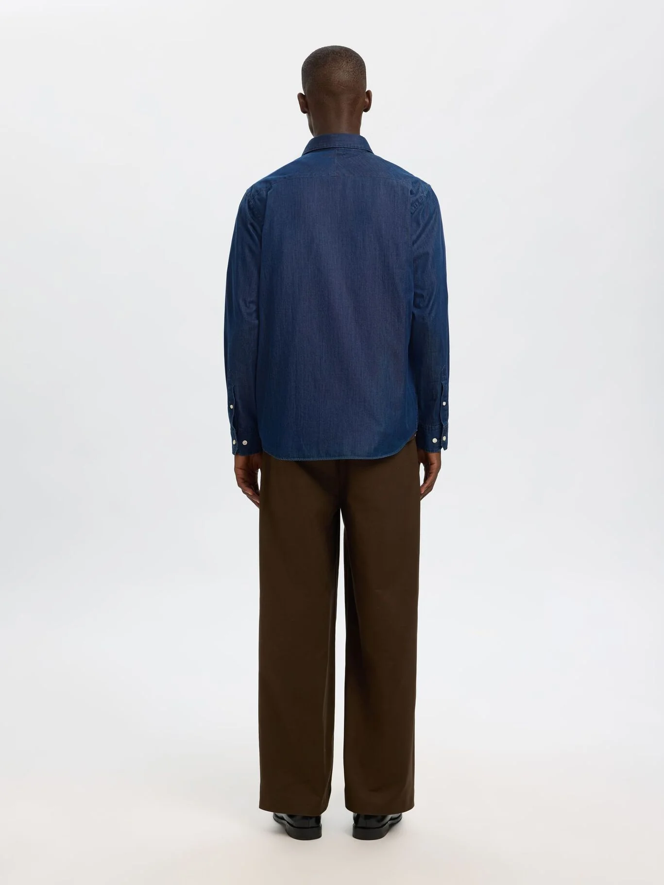 Selected Camicia di jeans da uomo Regleo - Image 4