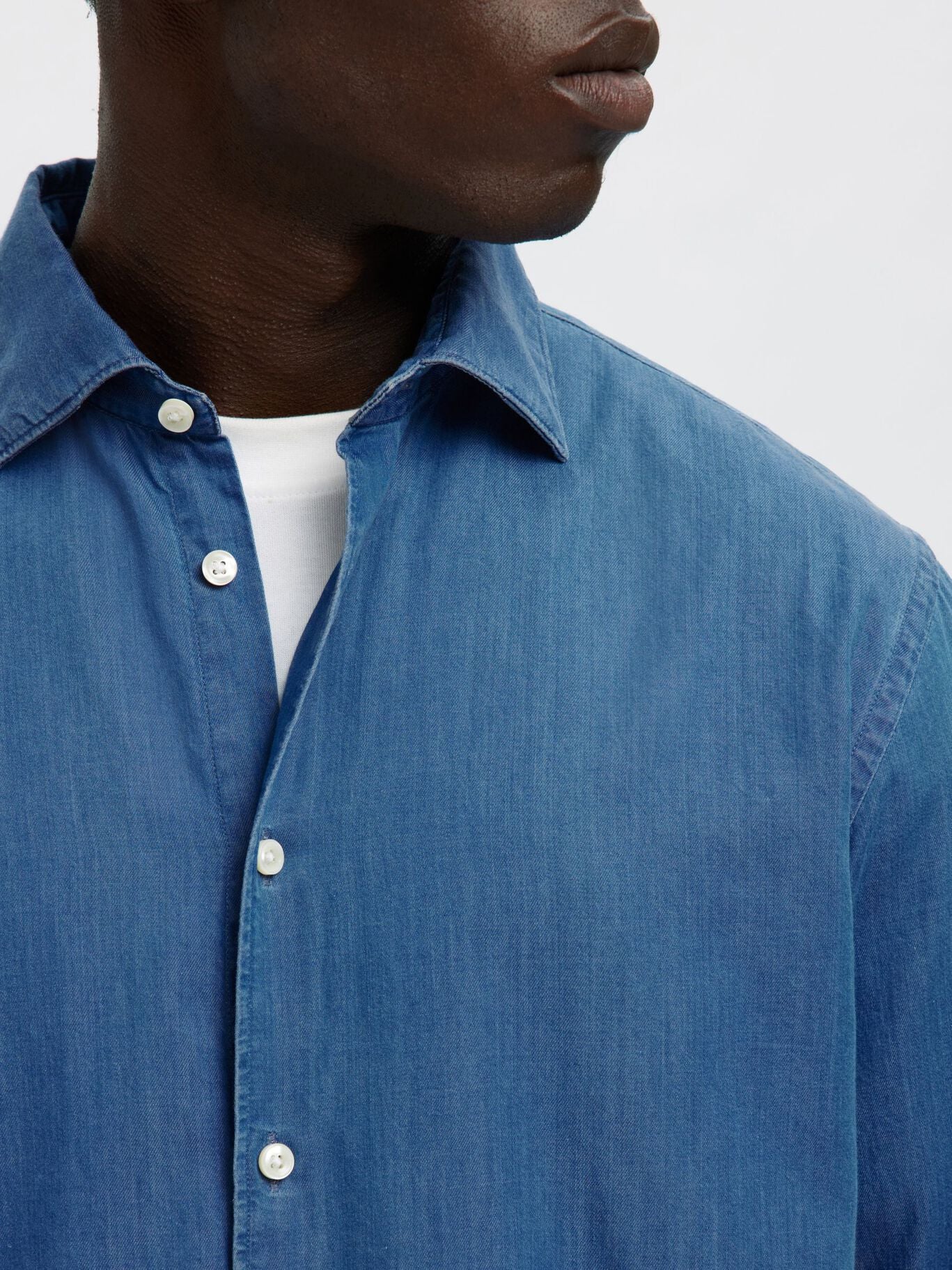 Selected Camicia di jeans da uomo Regleo - Image 2
