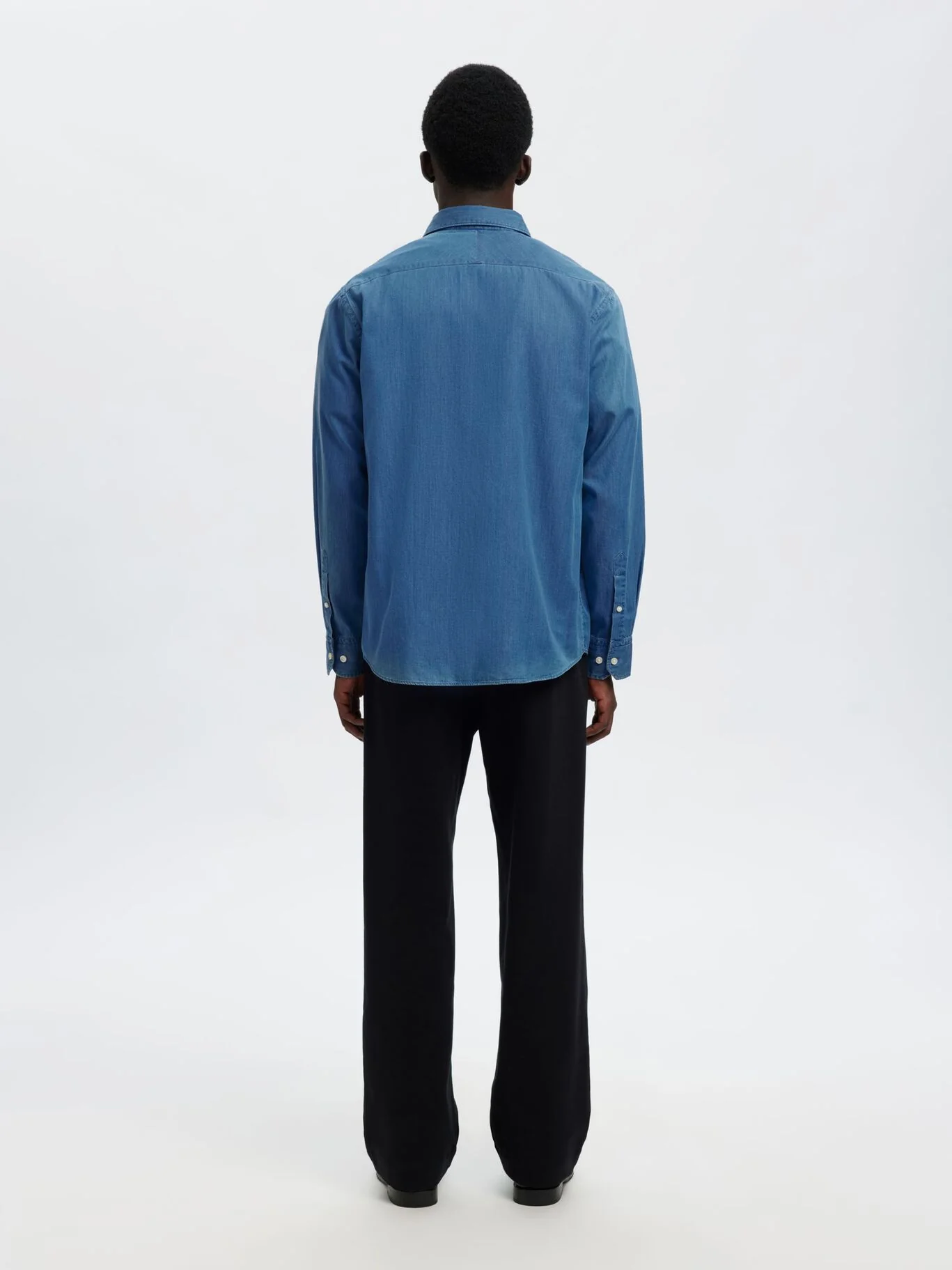 Selected Camicia di jeans da uomo Regleo - Image 3