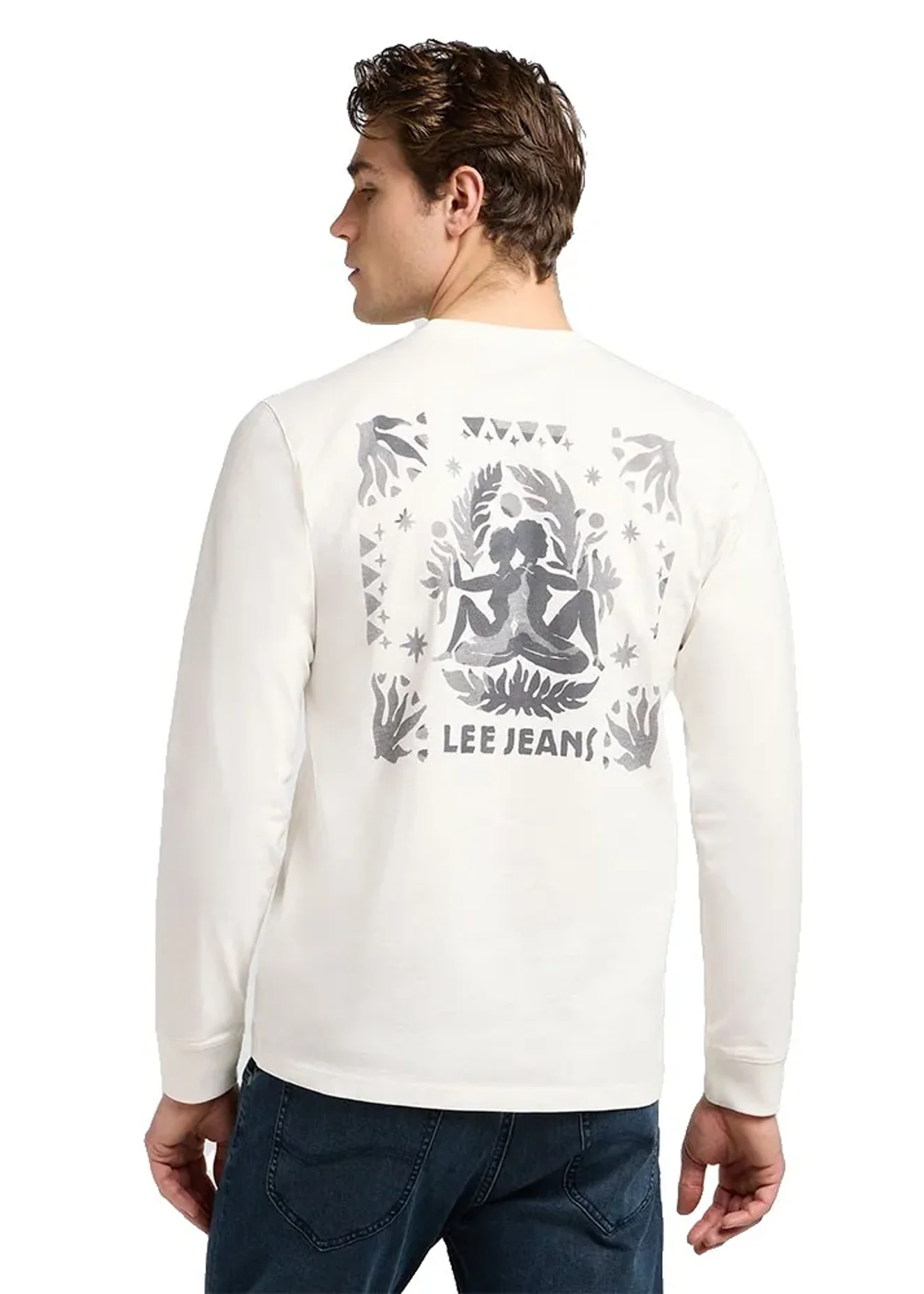 Lee T-Shirt da uomo manica lunga Regular Long Sleeve