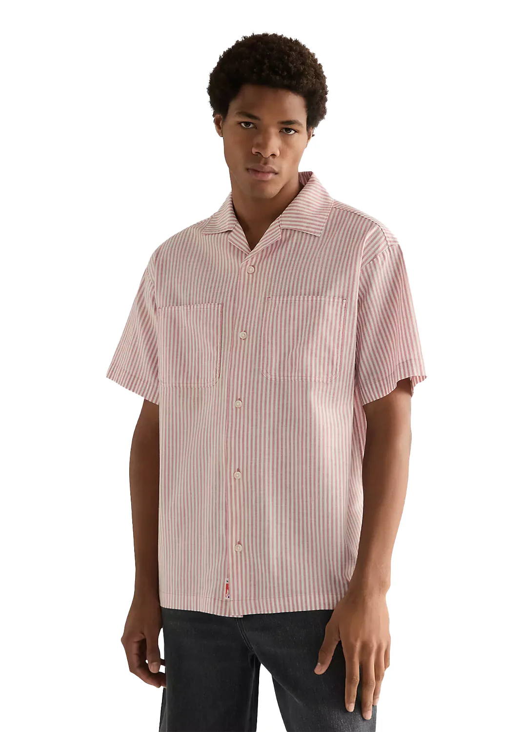 Wrangler Camicia da uomo manica corta Relaxed Resort