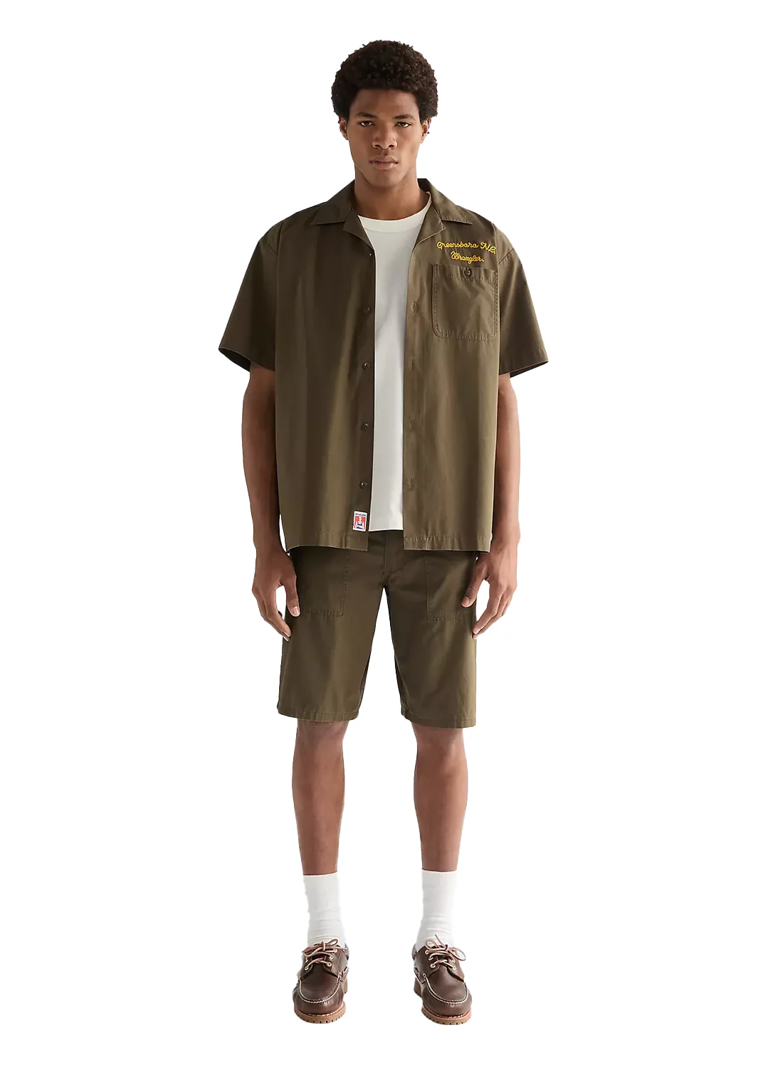 Wrangler Camicia da uomo manica corta Relaxed Utility - Image 3