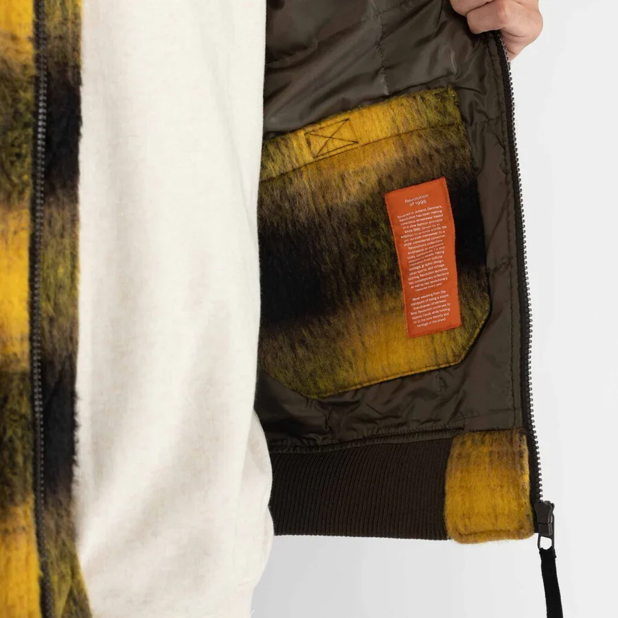 Revolution Giacca da uomo Bomber 7823-DKY - Image 4