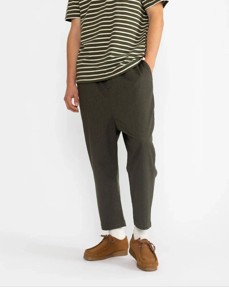 Revolution Pantalone da uomo Baggy Casual Verde - Image 2