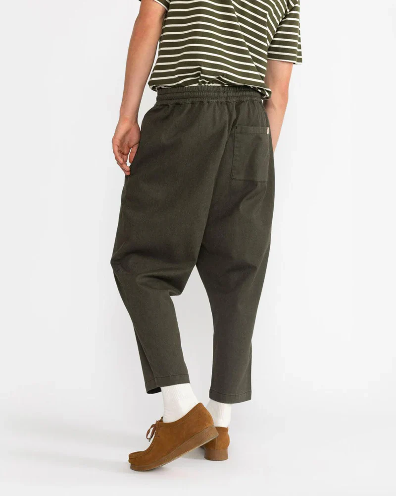 Revolution Pantalone da uomo Baggy Casual Verde - Image 4