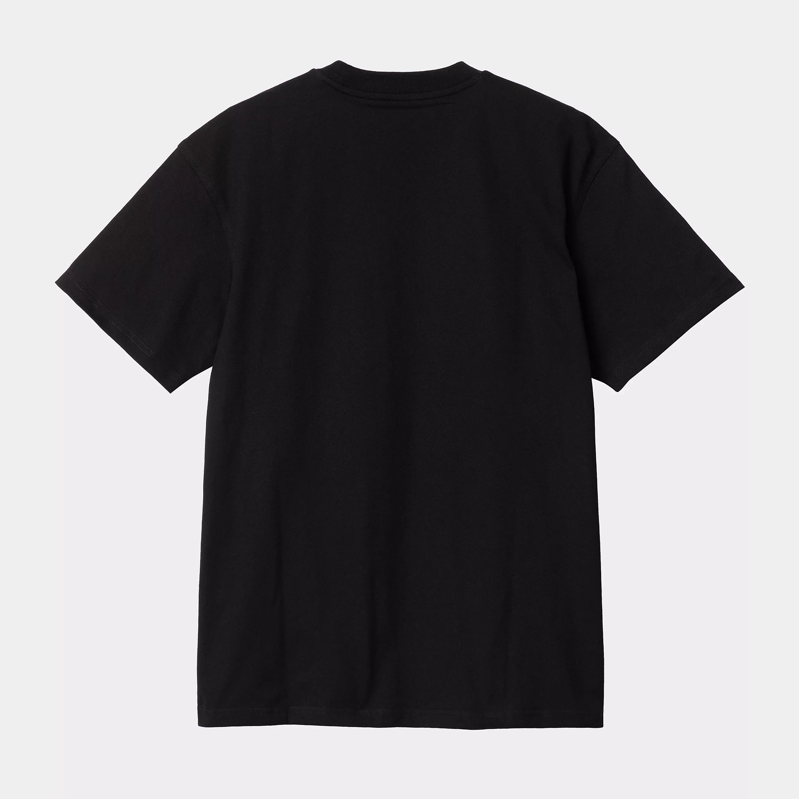 Carhartt Wip T-Shirtr da uomo manica corta American Script nera - Image 2