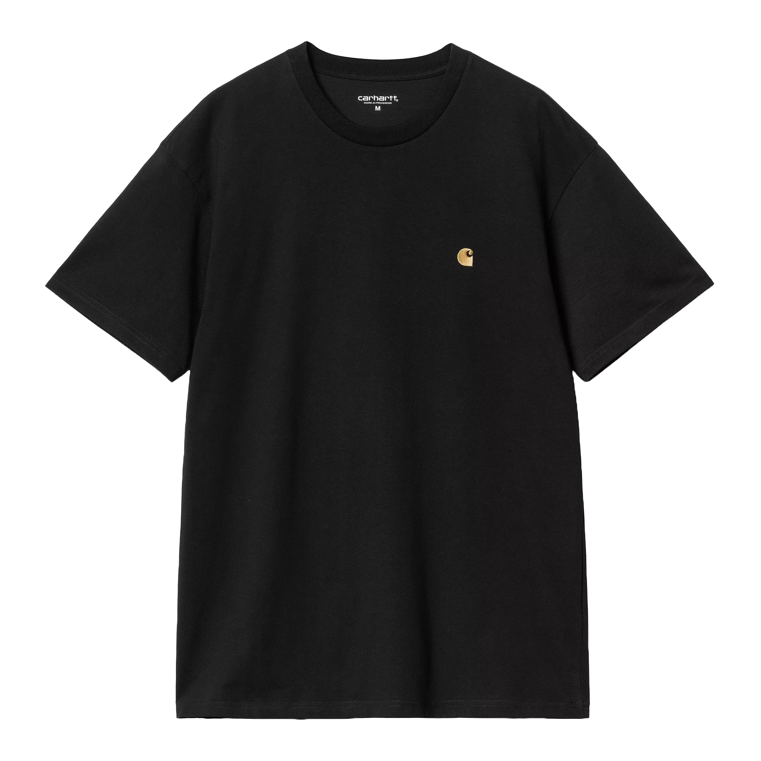 Carhartt Wip T-Shirt da uomo manica corta nera Chase nera