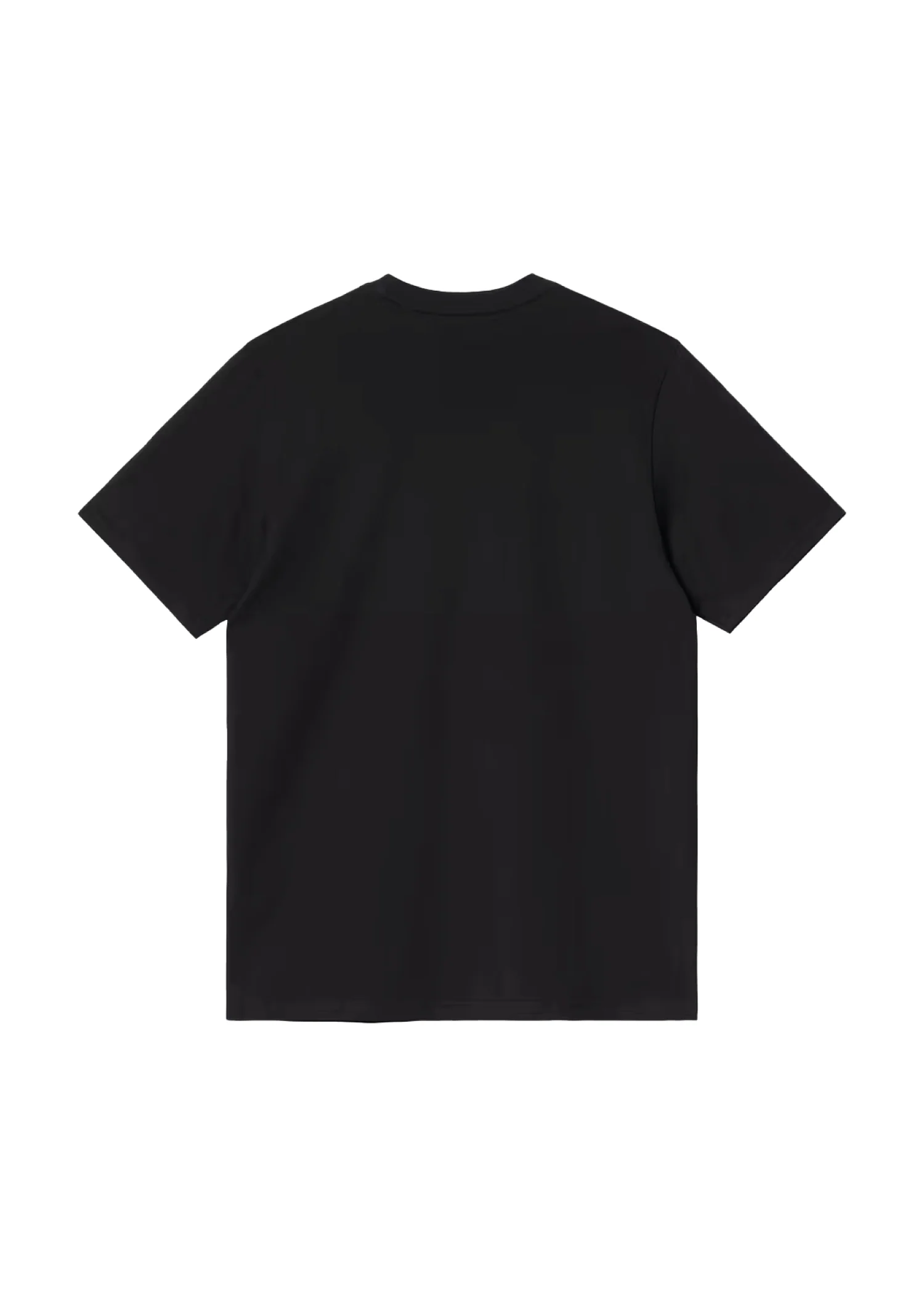 Carhartt Wip T-Shirt da uomo con taschino manica corta Pocket Heart nera - Image 2