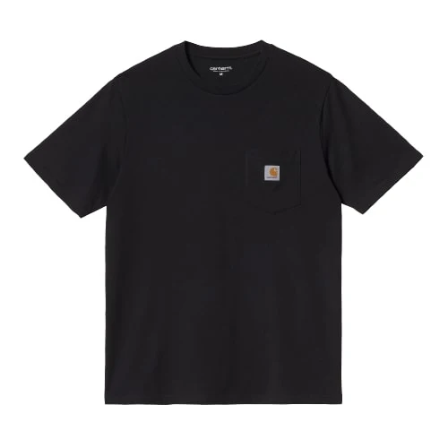 Carhartt Wip T-Shirt da uomo con taschino Pocket nera