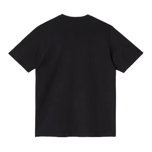 Carhartt Wip T-Shirt da uomo con taschino Pocket nera - Image 2