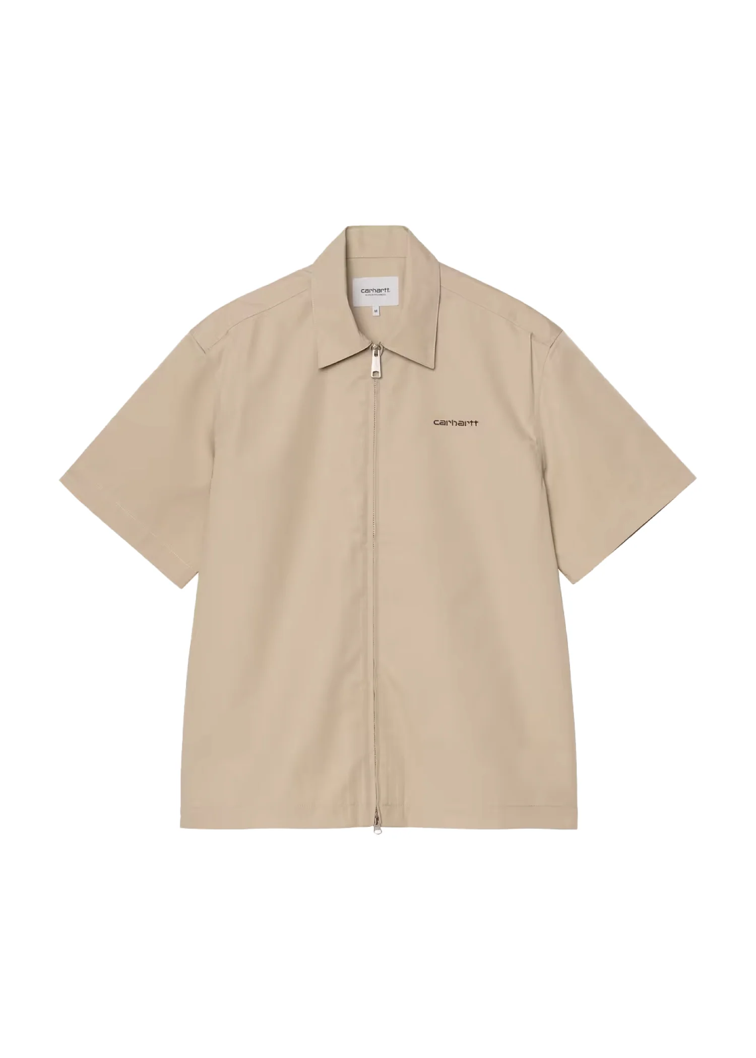 Carhartt Wip Camicia da uomo con zip manica corta Postal Zip