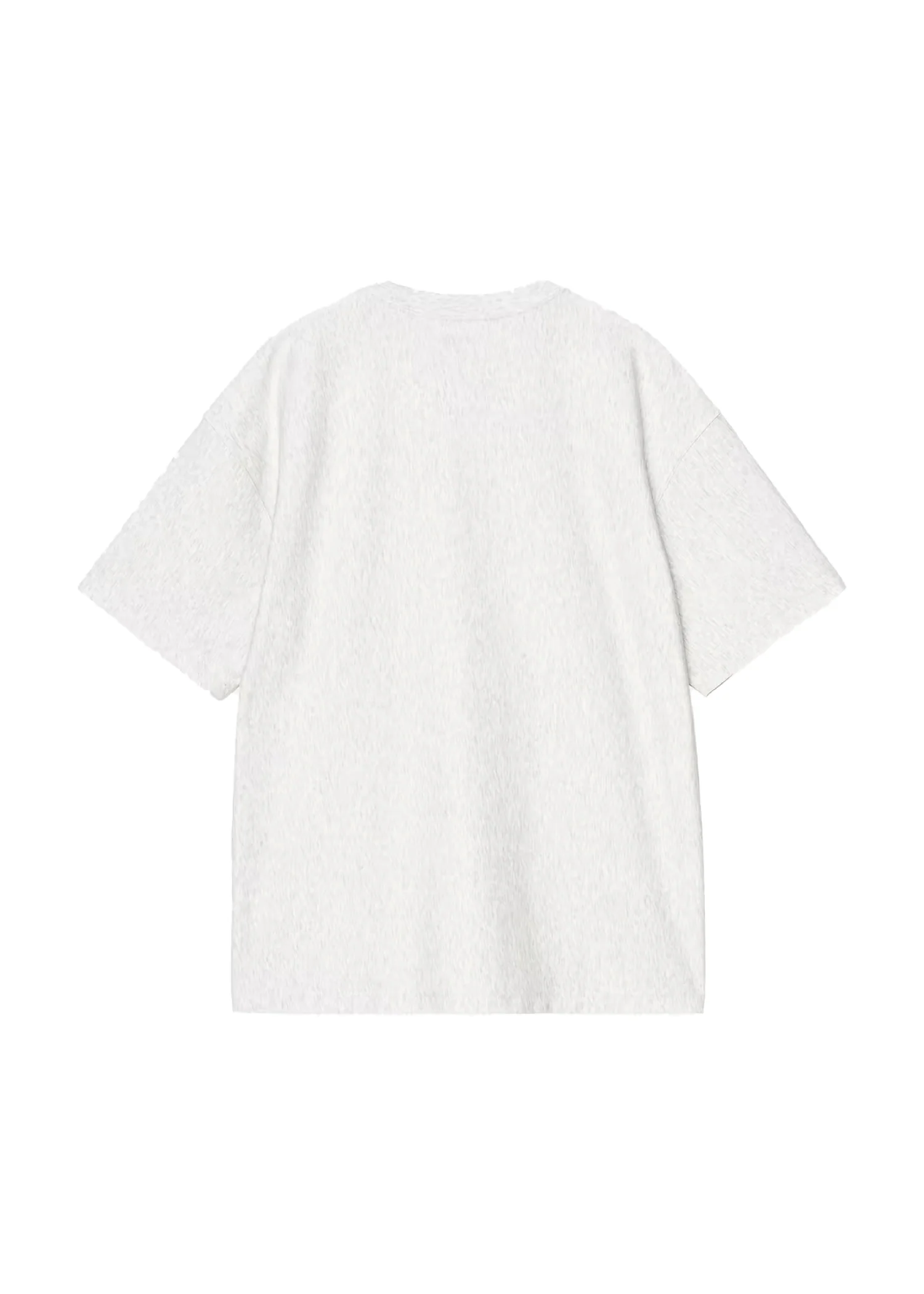 Carhartt Wip T-Shirt da uomo manica corta Label grigio chiara - Image 2