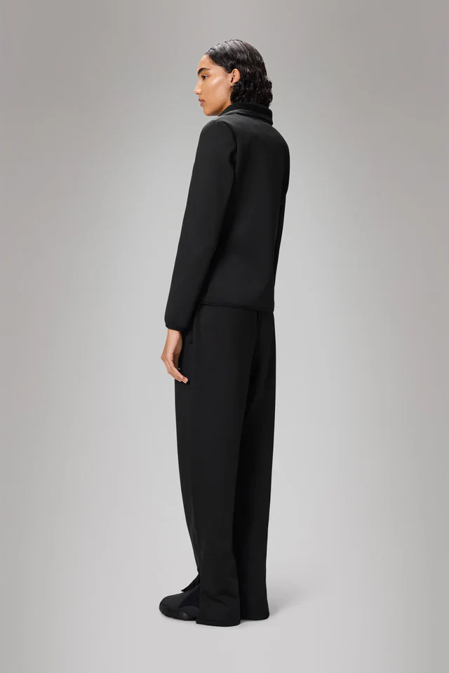 Rains Giacca da donna Safi Fleece Hybrid nera - Image 4