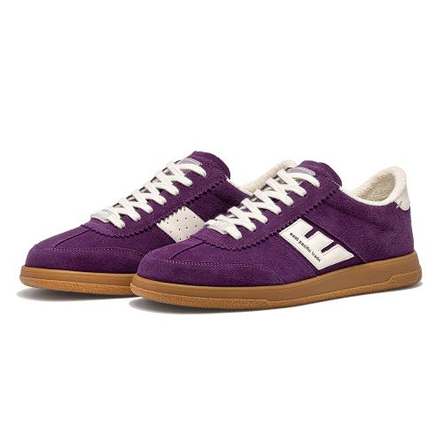 East Pacific Trade Scarpa Santos Pelle scamosciata viola - Image 3