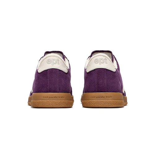 East Pacific Trade Scarpa Santos Pelle scamosciata viola - Image 4