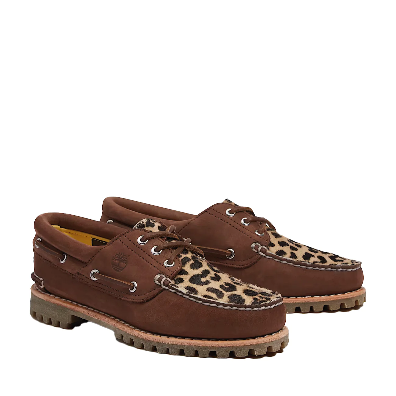 Timberland Scarpa da Barca da Donna Leopard 3-Eye Lug - Image 2