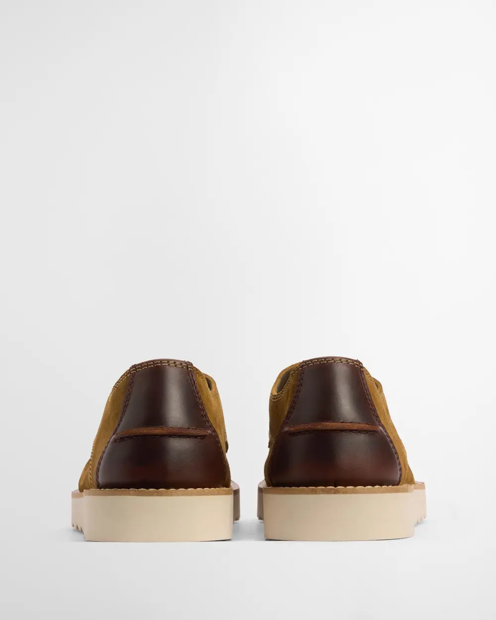 Barbour Scarpe in pelle scamosciata Derby Aydon marroni - Image 5