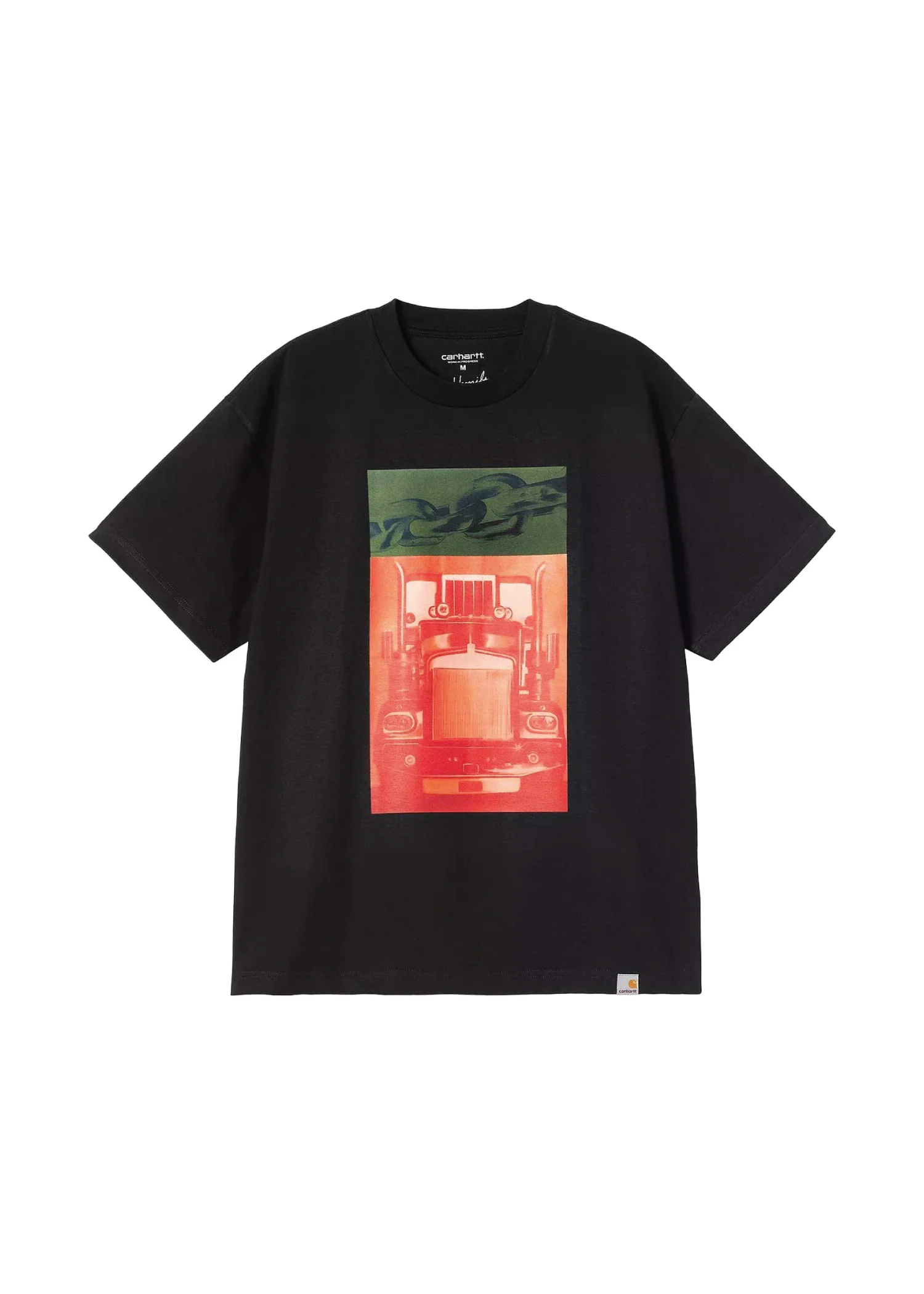 Carhartt Wip T-Shirt da uomo manica corta Sean Hamilton 01 nera