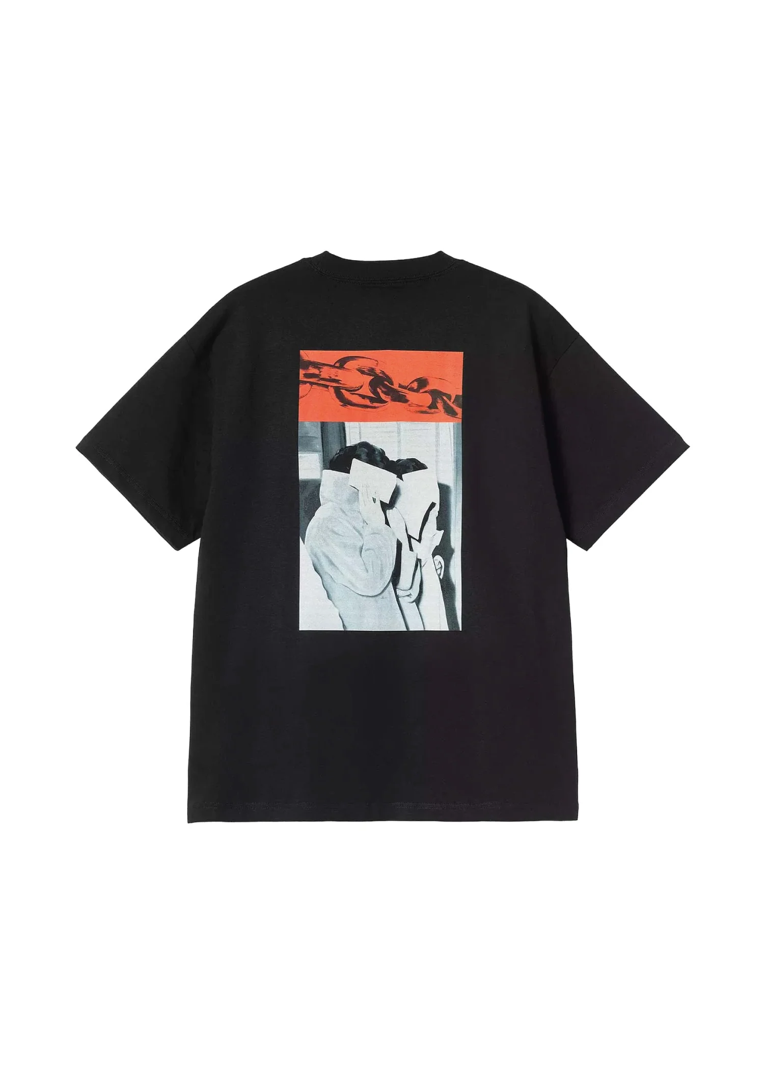 Carhartt Wip T-Shirt da uomo manica corta Sean Hamilton 01 nera - Image 2