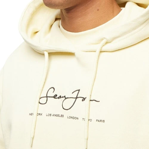 SEAN JOHN CLASSIC LOGO ESSENTIAL HOODIE JM- FELPA DA UOMO CON CAPPUCCIO HD012-023 - Image 3
