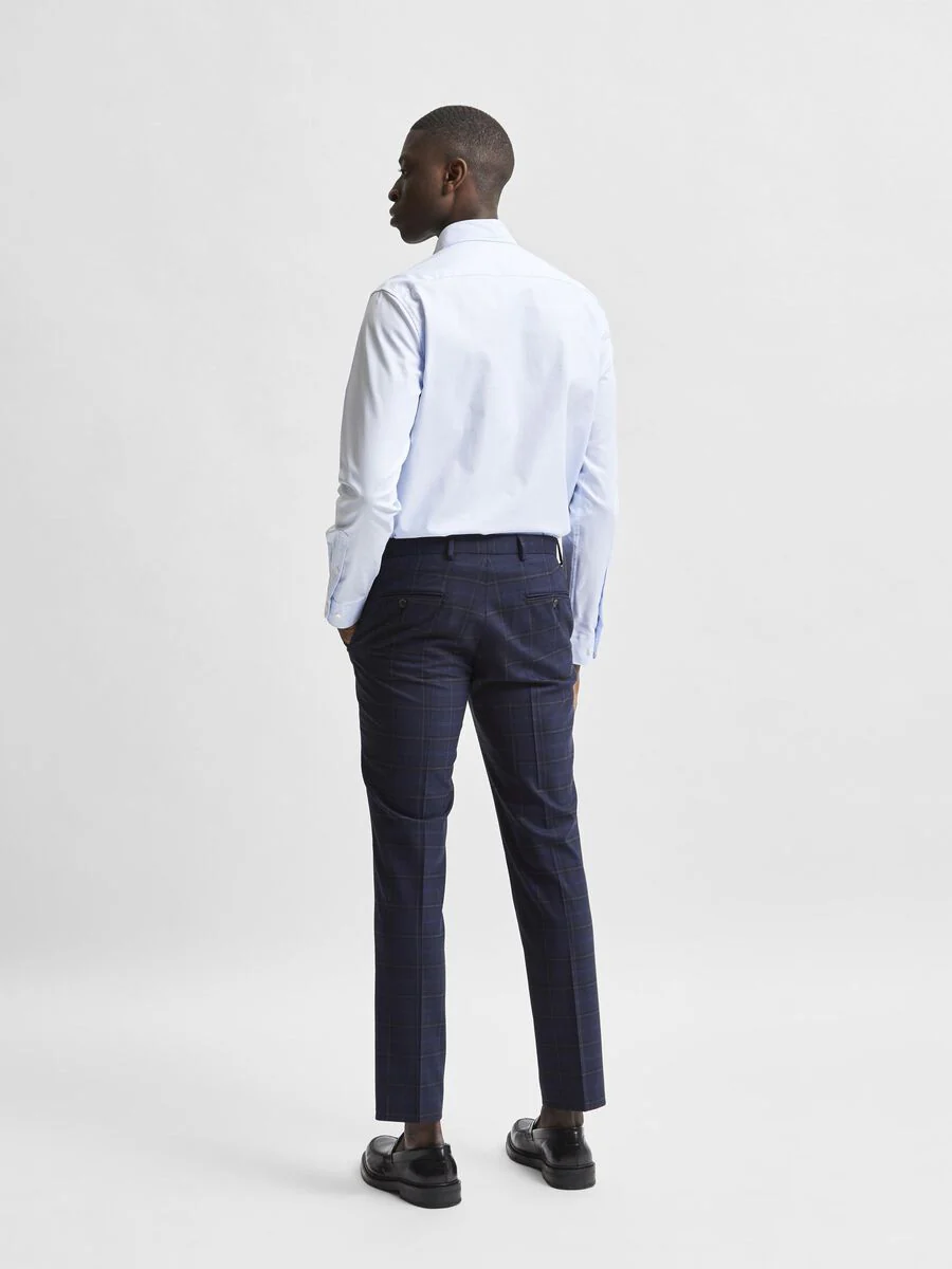 Selected Camicia classica da Uomo Slimethan Celeste - Image 5