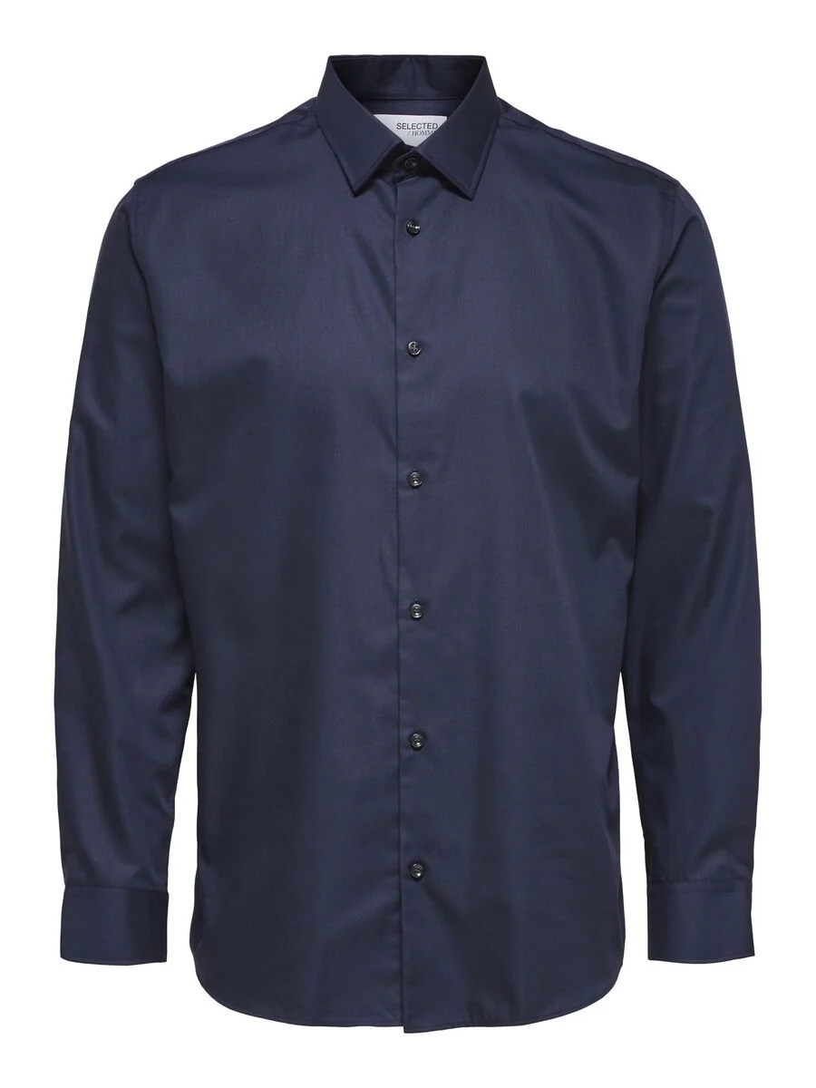 Selected Camicia classica da Uomo Slimethan Blu