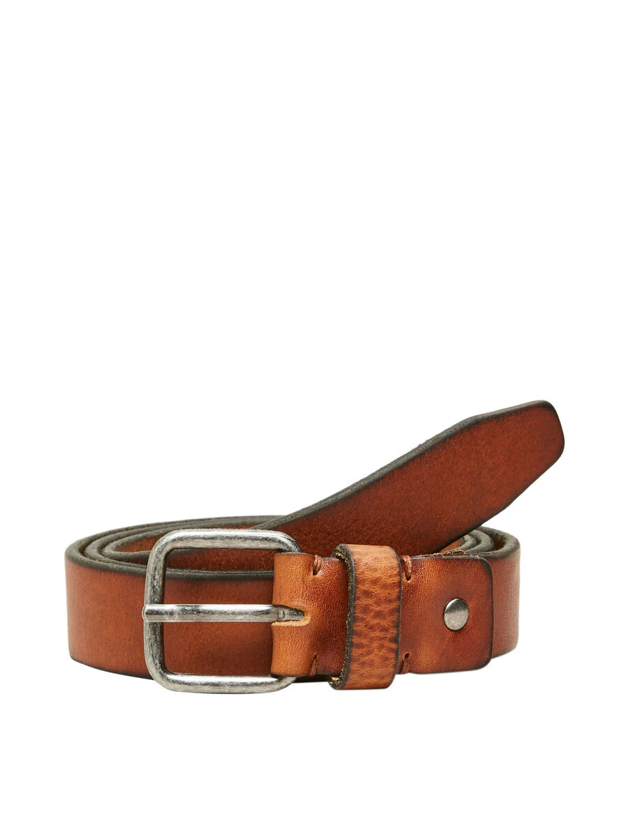 Selected Cintura da Uomo Henry Marrone - Image 3