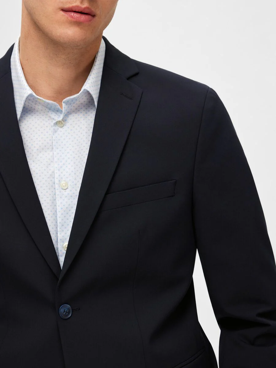 Selected Giacca classica da Uomo Liam Blu - Image 2