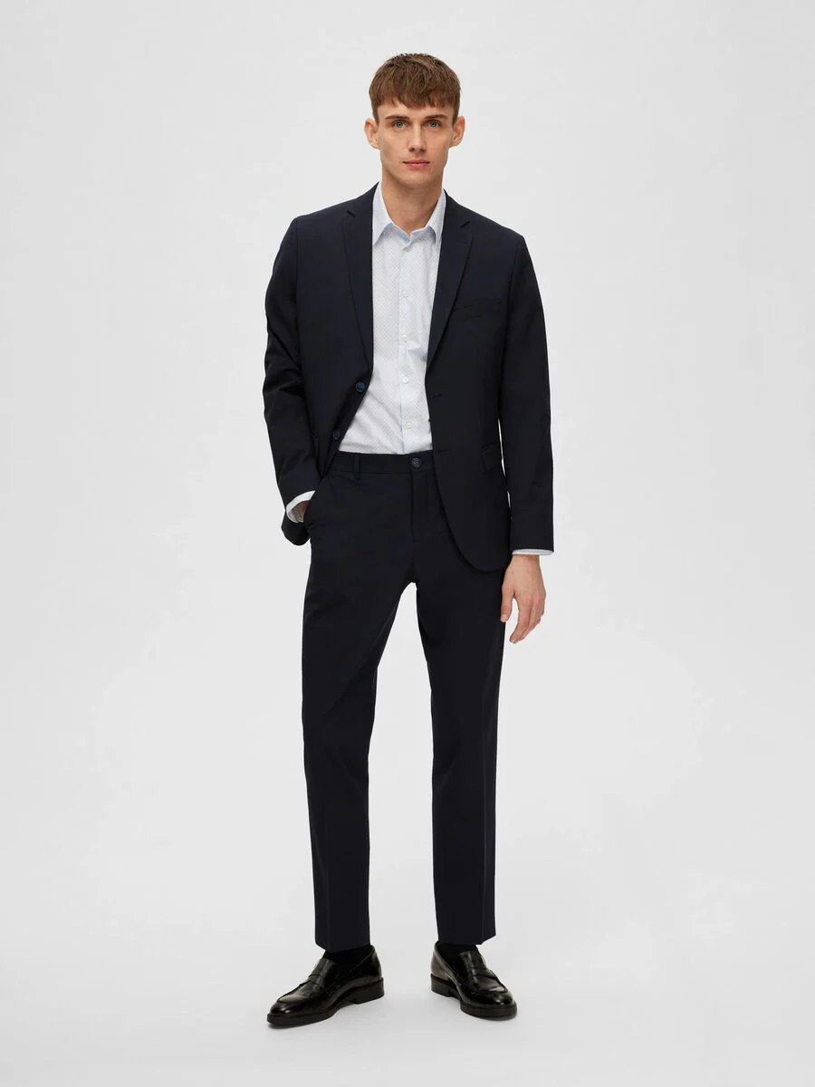 Selected Giacca classica da Uomo Liam Blu - Image 5