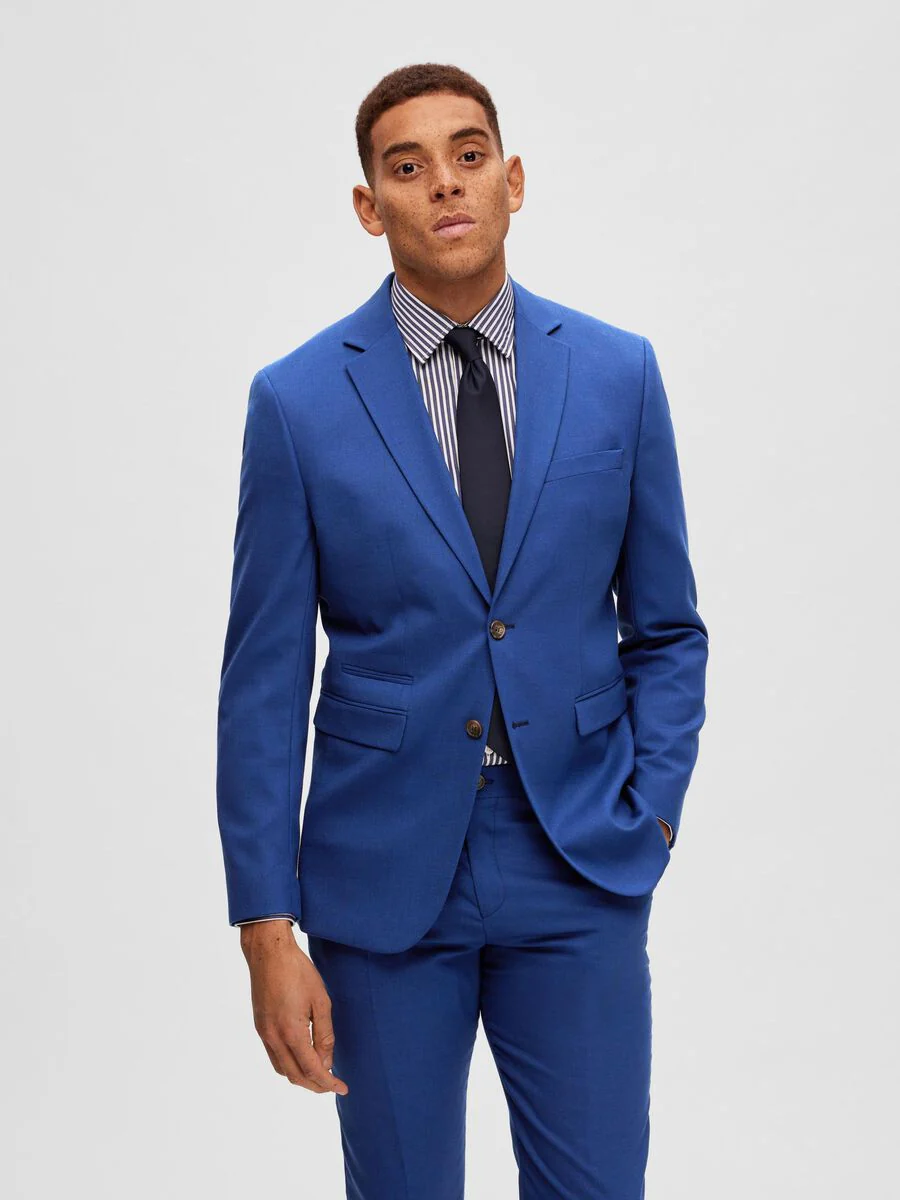 Selected Giacca classica da Uomo Neil Blu - Image 3