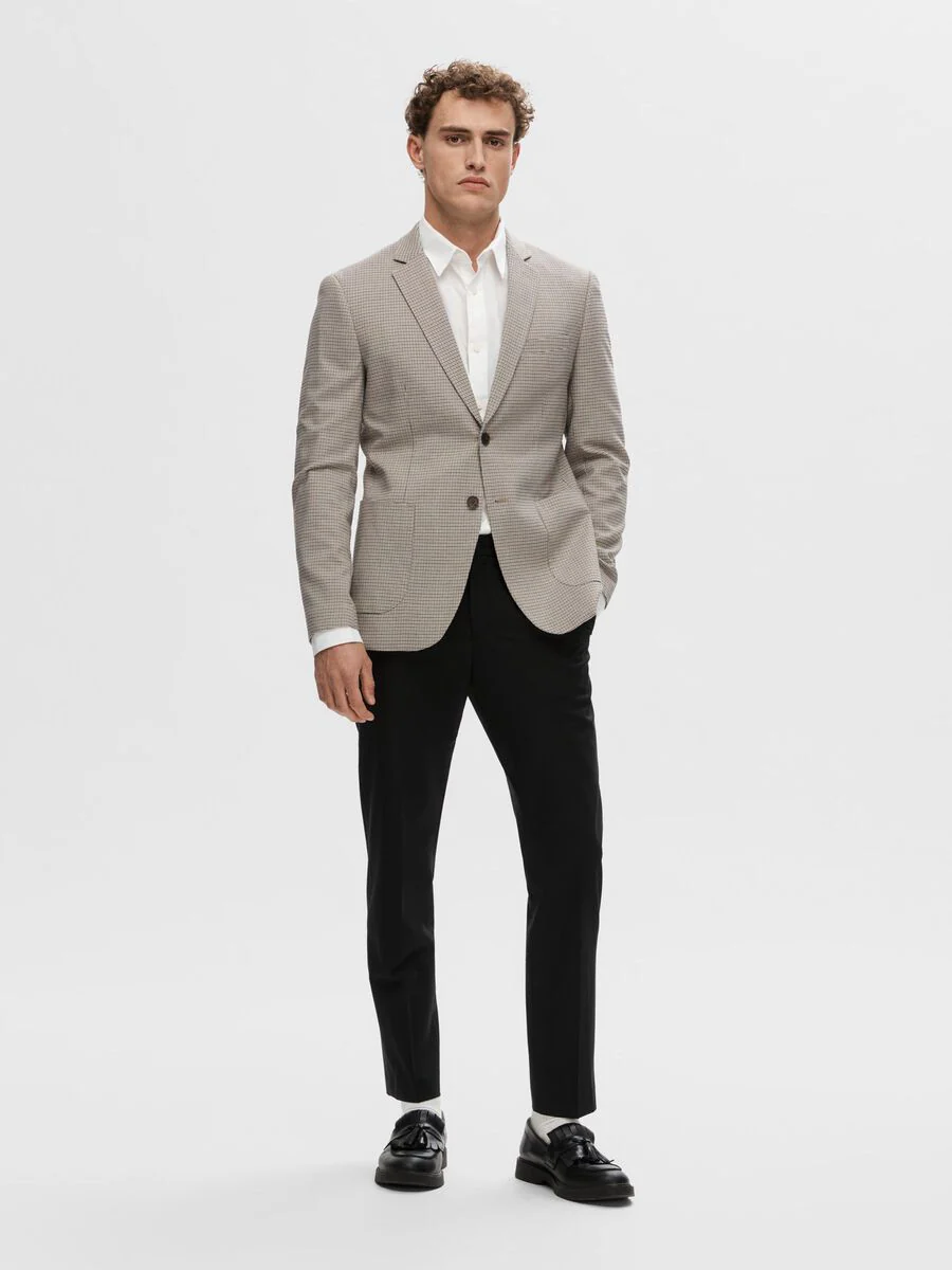 Selected Giacca classica da Uomo Ryan Beige - Image 4