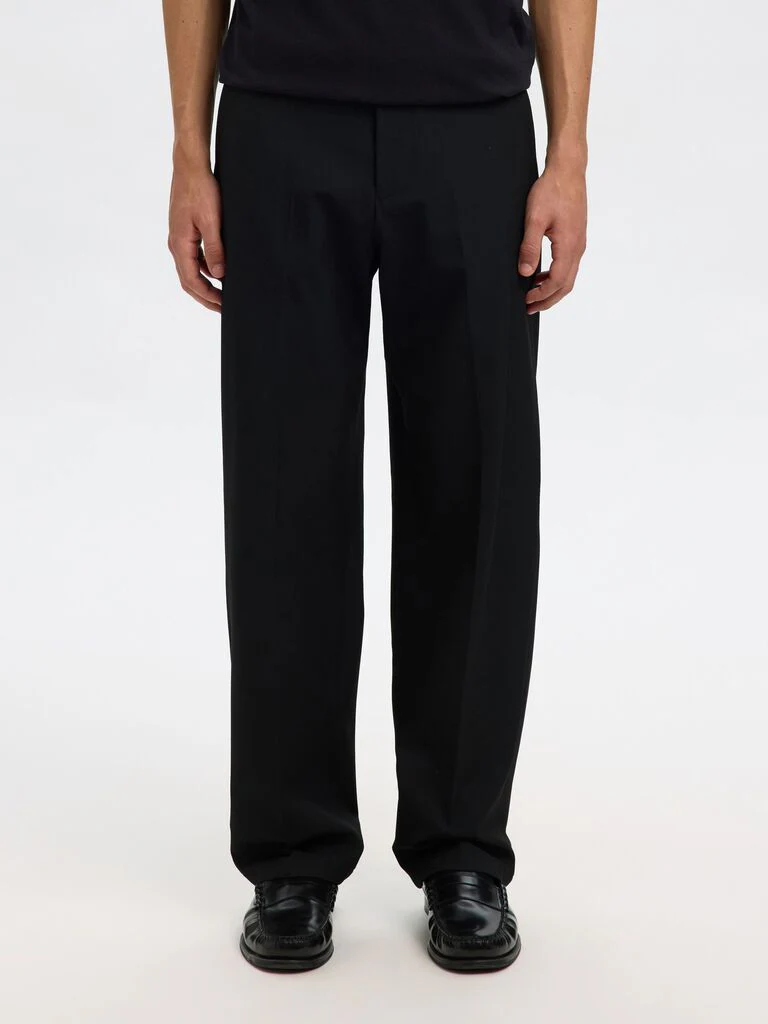 Selected Pantalone da uomo Loose Robert Nero - Image 6