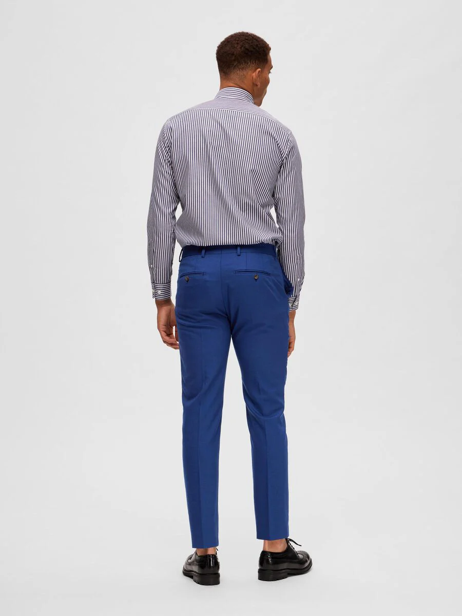 Selected Pantalone classico da Uomo Neil  Blu - Image 2