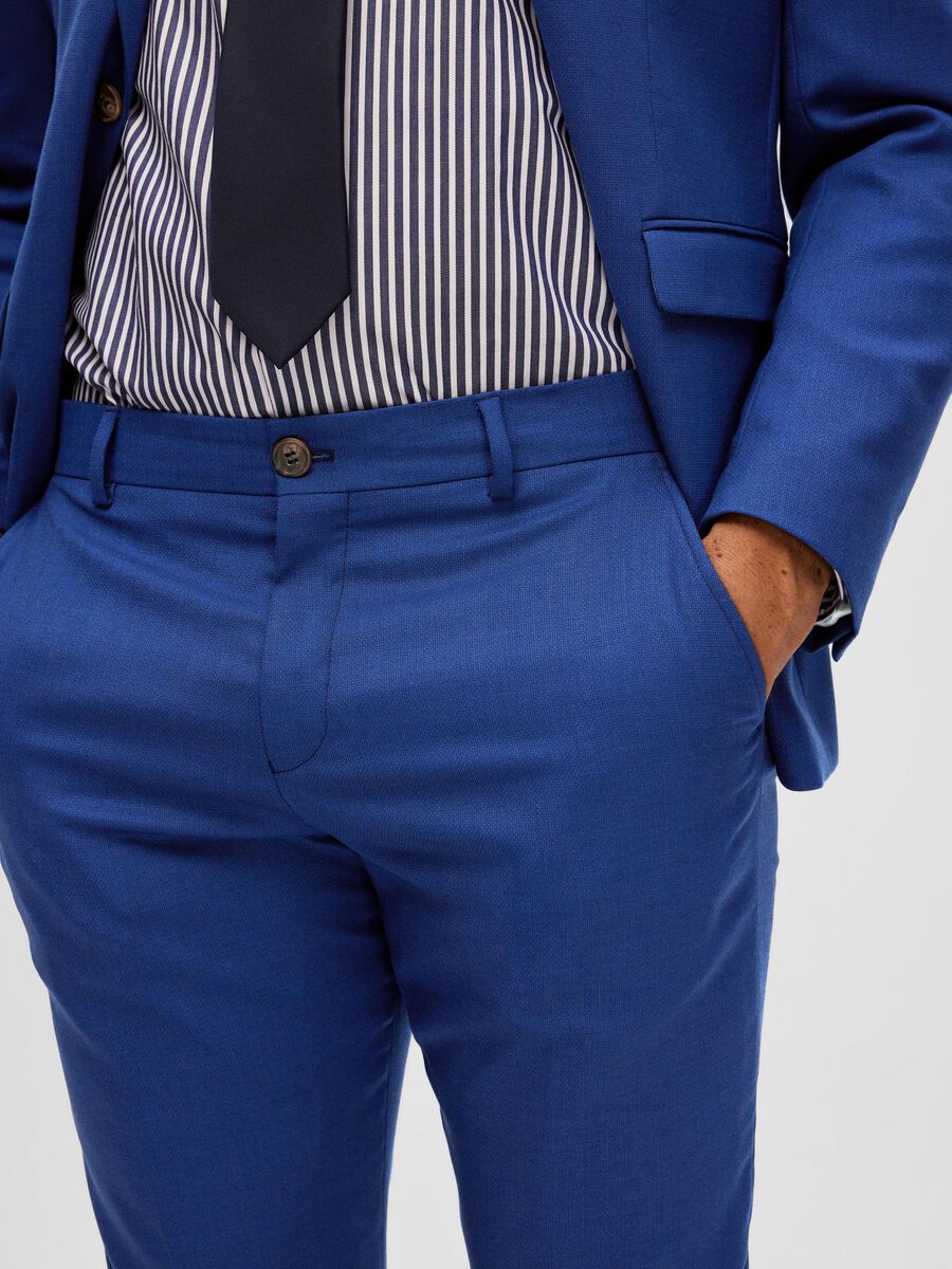 Selected Pantalone classico da Uomo Neil  Blu - Image 4