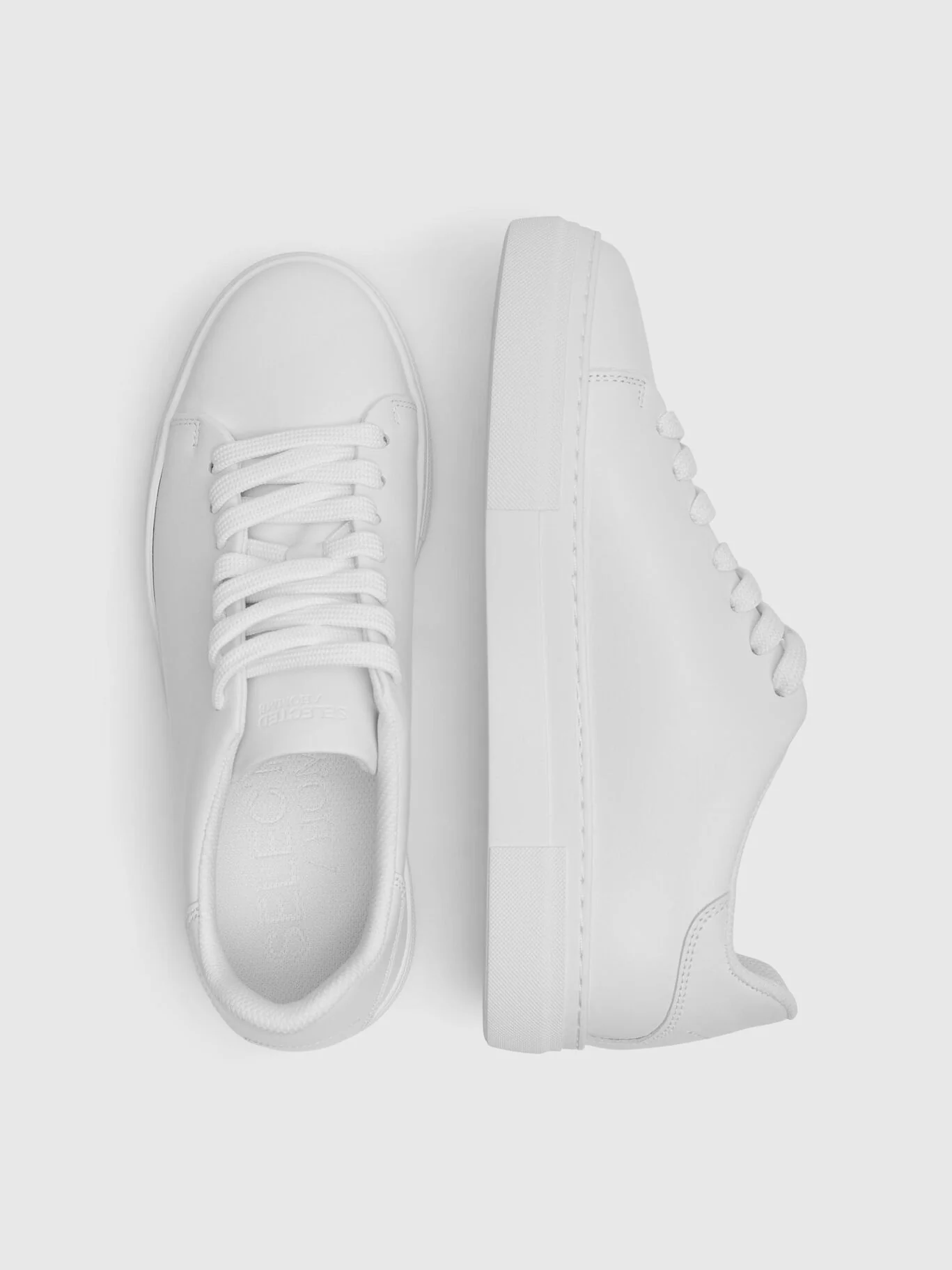 Selected Scarpa in pelle da uomo David Bianca - Image 3