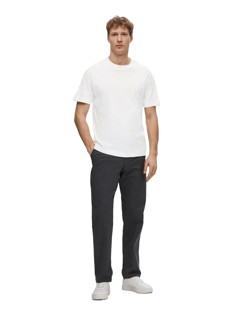 Selected T-Shirt da Uomo manica corta Colman Bianca - Image 2