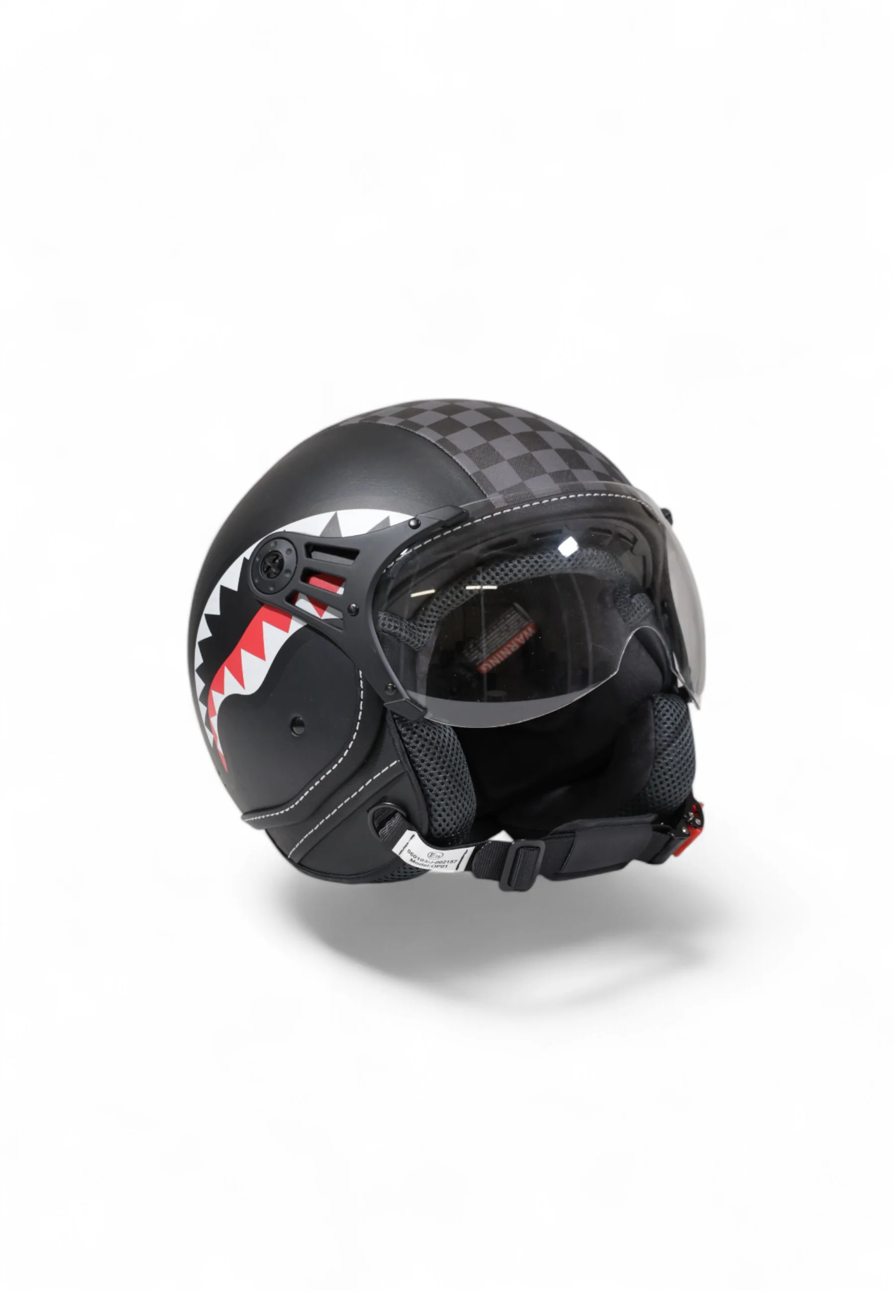 Sprayground Casco unisex Sharks In Paris grigio - Image 4
