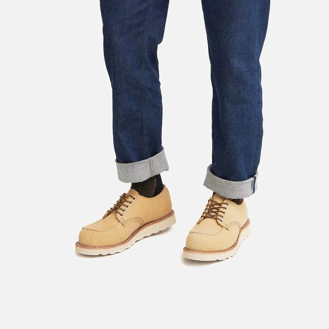 Red Wing Scarpa da uomo Moc Oxford 8079 beige - Image 3